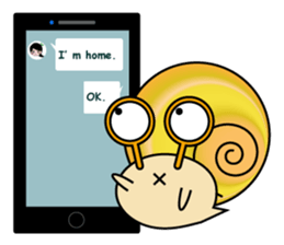 Ikachin & Dendenmaru -normal version- sticker #13887764