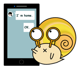 Ikachin & Dendenmaru -normal version- sticker #13887764