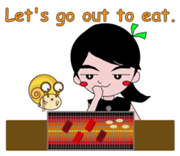 Ikachin & Dendenmaru -normal version- sticker #13887772