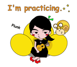 Ikachin & Dendenmaru -normal version- sticker #13887773