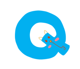 Present Stickers [HACHITA 3 Alphabet] sticker #13888014