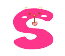 Present Stickers [HACHITA 3 Alphabet] sticker #13888016