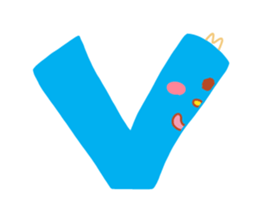 Present Stickers [HACHITA 3 Alphabet] sticker #13888019