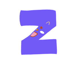 Present Stickers [HACHITA 3 Alphabet] sticker #13888023