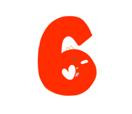 Present Stickers [HACHITA 3 Alphabet] sticker #13888030