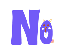 Present Stickers [HACHITA 3 Alphabet] sticker #13888037