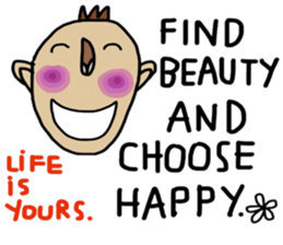 Be Happy. sticker #13888065