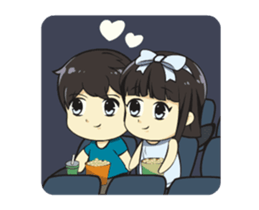 Love chibi sticker #13888575