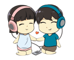 Love chibi sticker #13888580