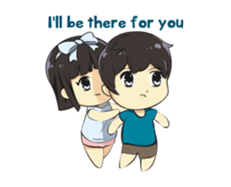 Love chibi sticker #13888581