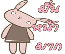 Pinkky G Rabbit sticker #13889583