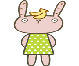 Pinkky G Rabbit sticker #13889600