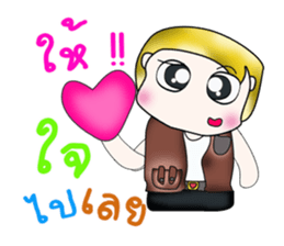 Mr. Masachi. ^__^ sticker #13889755