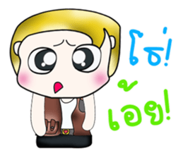 Mr. Masachi. ^__^ sticker #13889756