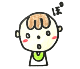 Hello!!Baby boy sticker #13890124
