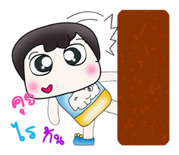 Hello my name is Takumi! ^__^ sticker #13890212