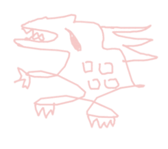 Rose Quartz unknown creature sticker #13890407