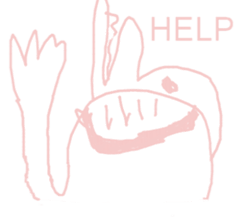 Rose Quartz unknown creature sticker #13890410