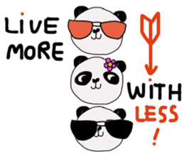 Panda lover in October (Think Earth) sticker #13890462