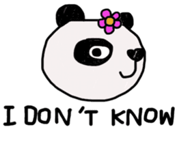 Panda lover in October (Think Earth) sticker #13890466