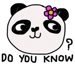 Panda lover in October (Think Earth) sticker #13890467