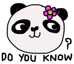 Panda lover in October (Think Earth) sticker #13890467