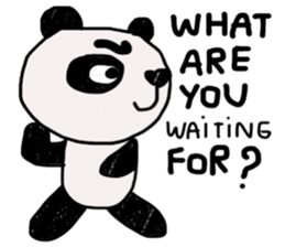 Panda lover in October (Think Earth) sticker #13890473