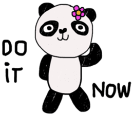 Panda lover in October (Think Earth) sticker #13890474