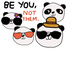 Panda lover in October (Think Earth) sticker #13890476