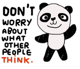 Panda lover in October (Think Earth) sticker #13890480