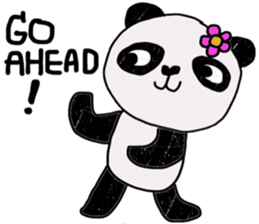 Panda lover in October (Think Earth) sticker #13890481