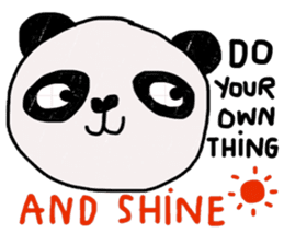 Panda lover in October (Think Earth) sticker #13890482