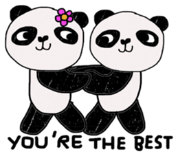 Panda lover in October (Think Earth) sticker #13890487