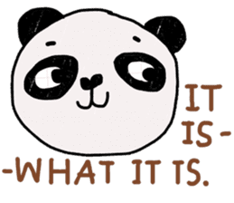 Panda lover in October (Think Earth) sticker #13890488