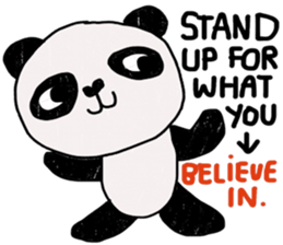 Panda lover in October (Think Earth) sticker #13890489