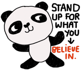 Panda lover in October (Think Earth) sticker #13890489