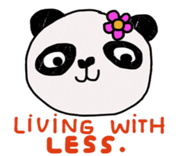Panda lover in October (Think Earth) sticker #13890490