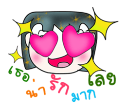 Mr. Norio. Hello I love you.^__^ sticker #13890586