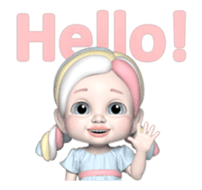 Sugar Baby MERO: 3D animated ver.01 sticker #13890638