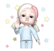 Sugar Baby MERO: 3D animated ver.01 sticker #13890643