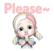 Sugar Baby MERO: 3D animated ver.01 sticker #13890647