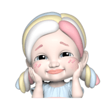 Sugar Baby MERO: 3D animated ver.01 sticker #13890649