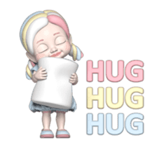 Sugar Baby MERO: 3D animated ver.01 sticker #13890651