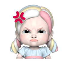 Sugar Baby MERO: 3D animated ver.01 sticker #13890659