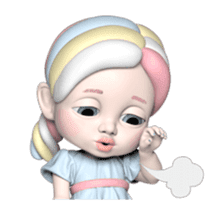Sugar Baby MERO: 3D animated ver.01 sticker #13890660