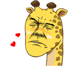 Jook gru Giraffe EN sticker #13890775