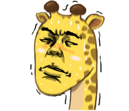 Jook gru Giraffe EN sticker #13890777