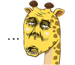 Jook gru Giraffe EN sticker #13890781