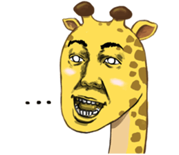 Jook gru Giraffe EN sticker #13890782