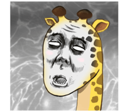 Jook gru Giraffe EN sticker #13890783
